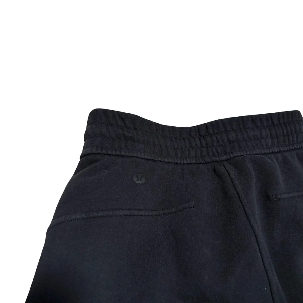 Lululemon Women's Tapered Leg Sweatpants Slight Fade Black Size 4 - 26 x 24